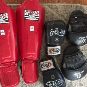 Used muay thai gear